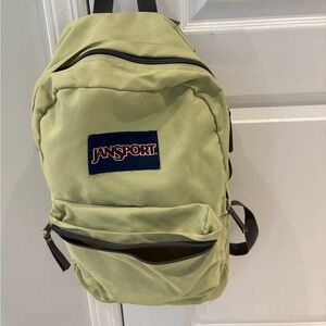 JanSport Light Green Backpack